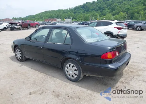 2002 Toyota Corolla Ce из США, поврежденный, VIN 2T1BR12E02C518874